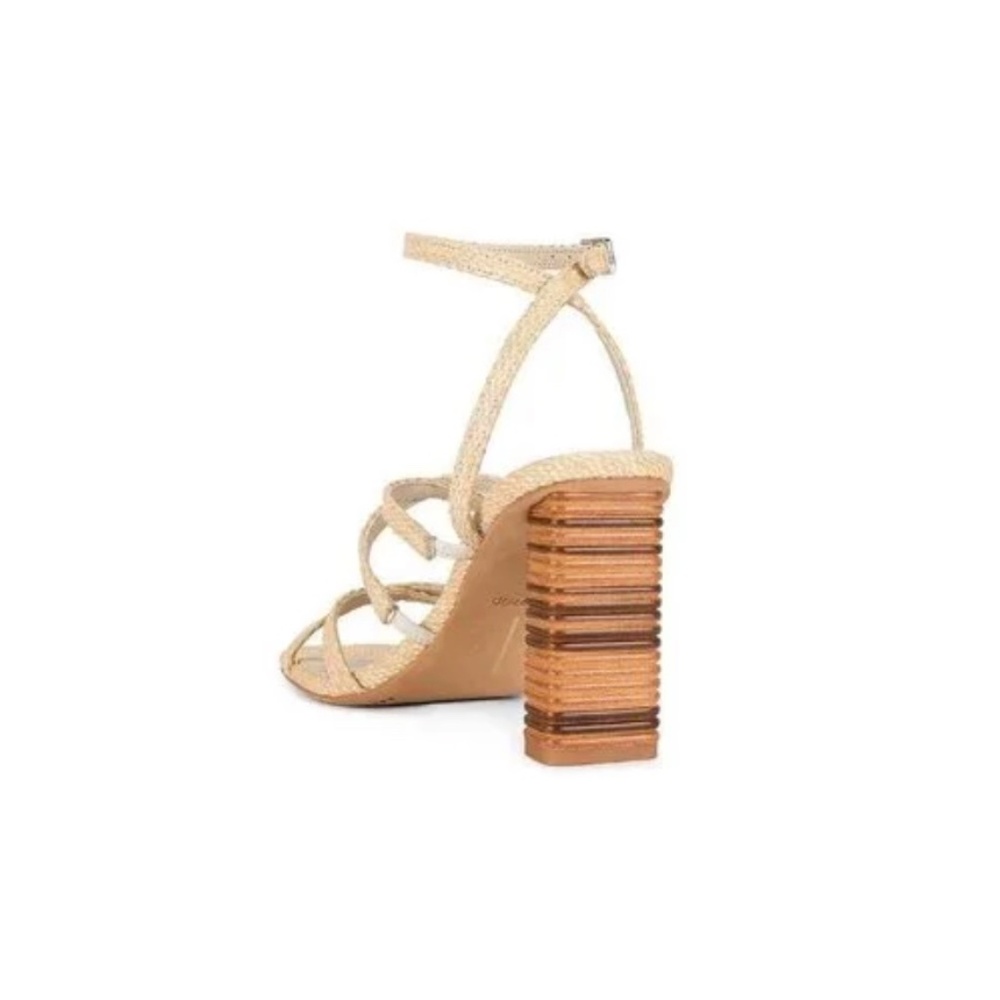 🌞 Dolce Vita Jenko Raffia Heels – Size 8 – NEW IN BOX 🌞 - Picture 4 of 13